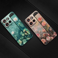 Waterproof Cell phone cover Phone Case For MOTO G56 5G/G66Y 5G/G66J 5G Plain color Wrist Strap mascu