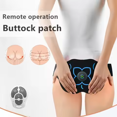 With Remote Control EMS Electric Hip Trainer Buttock Muscle Stimulator 10 Modes 39 Training Levels F
