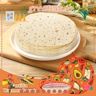 GREATESKOO Tortilla Keeper, Round Shape 12 Inch Size Tortilla Warmer Pouch, Premium Food Grade Heat 