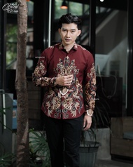MENSBATIK - Adyatama - Batik Slimfit Modern - Look Elegan & Maskulin - Untuk Pria yang Visioner