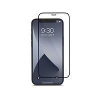 Moshi - AirFoil Pro for iPhone 12 mini 強韌抗衝擊滿版螢幕保護貼 - 黑 (透明/亮面清透(99MO044911)