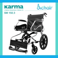 รถเข็นผู้ป่วย วีลแชร์ รถเข็นวีลแชร์ รถเข็น SOMA รุ่น SM-150.3 SM 150.3 SM150.3 wheelchair ล้อใหญ่ F2