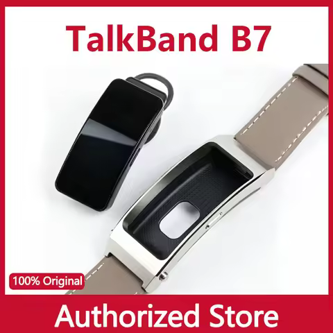 Huawei TalkBand B7, Smart Bluetooth Headset, Heart Rate & Blood Oxygen Health Monitoring, Sports Wat