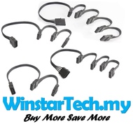 Molex IDE 4 Pin Extension PSU Wire cable 2 ways 3 ways 4 ways 5 ways Extender Power Supply Cables