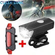 Bicycle LED Headlight & Taillight Set