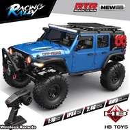 2025 Naik Taraf Baharu Hb-r1011 Jeep Rubicon Recon Rc Kereta 1:10 Model Skala Penuh Kereta Mendaki K