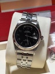 ✅Full set全套 平玩 date day✅帝舵 Tudor prince Date Day系列 76214✅76200，76213✅帝舵DD雙日曆款✅36mm✅白金圈✅腕表狀態極好✅實體交收🏠保
