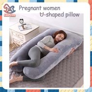 【⭐Local Shop⭐4 Designs】Premium Quality 1.3M Pregnant Pillow U Shape Multifunctional Back Protect Pre