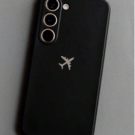Airplane 1pc Plane Shaped Non-Slip Shockproof Black Phone Case Compatible With IPhone, Honor, Redmi,