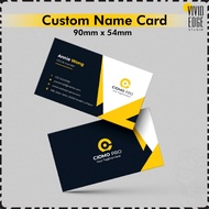 Name Card / Business Card Custom 2 sided Print 260gsm / 310gsm Art Card / without Lamination Printin