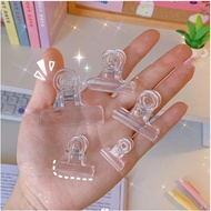 【JY】Transparent clip Long tail clip Dovetail clip Folder sealing clip