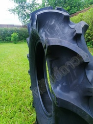 02234 ยางขอบ18 (มีคลิบแนะนำ) ยางรถไถขอบ 18 ยางใหม่มือ 1 (ปี2020) ยางขนาด 8-18 AR2 ผ้าใบ 4 ชั้น ยี่ห้