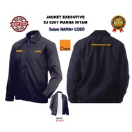 Readystocks Jaket Korporat Sulam Nama + Logo Add On Embroidery Executive Jacket EJ0201 FAST SHIP