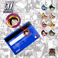 3M Anime CVV Anti-theft Cover ATM Debit Credit Card Skin Vinyl Sticker Techbeast