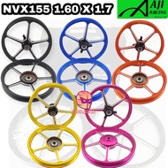 AJI RACING YAMAHA AJI505 NVX155 CUSTOM HUB FG 505 SPORT RIM NVX 155 (1.60 X 17 ) PLUG AND PLAY
