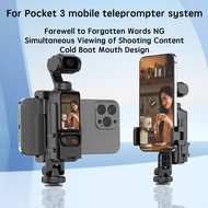 For DJI OSMO POCKET 3 mobile teleprompter stand expansion stand extension pole tripod accessory