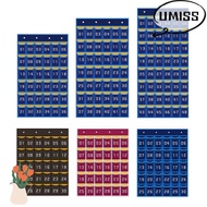 UMISTYDREAM9IQ0 Phone Storage Bag, Thickened 30/36/42/48 Grids Phone Hanging Bag, Durable Numbered W
