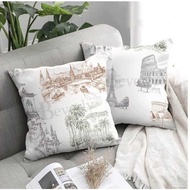 Sofa Cushion Cover Size 55x55 Cm Aesthetic Motif