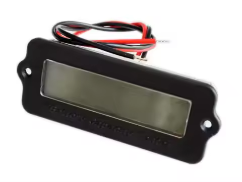 LY6W external with housing 12V24V LCD lithium battery lead-acid battery power monitor detector remai