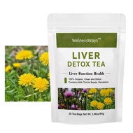 SG Liver Detox Tea Organic Tea Liver Detox Cleanse Teabag L5MU