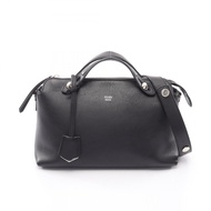 【二手】Fendi FENDI BY THE WAY 中 2WAY 手提包 8BL124 黑色皮革 女士二手 A