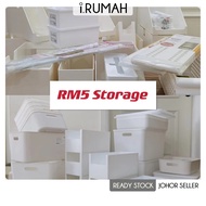【i.Rumah】BELOW RM5 Storage Box Container Offer 