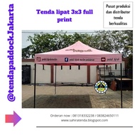 tenda lipat 3x3 branding,tenda lipat,tenda event + tenda promosi