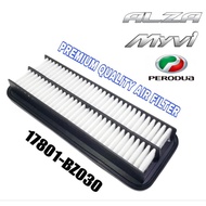 CS AIR FILTER PERODUA MYVI 1.3 , MYVI 1.5 LAGIBEST , MYVI ICON 2005-2017 , ALZA 1.5 , 17801-BZ030  E