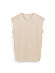 AIIZ (เอ ทู แซด) - AIIZ เสื้อกั๊กผู้ชายทอริบ ทรงหลวม AIIZ Mens Ribbed Oversize Vest