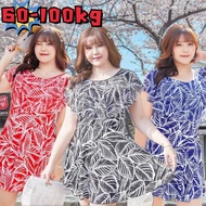60-100KGชุดว่ายน้ําสาวอวบ ชุดว่ายน้ํากระโปรง ชุดว่ายน้ําคนอ้วนไซส์ใหญ่ ผ้ายืด ระบายความร้อนได้ยอดเยี