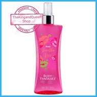 ◧ ☾ ◊☜ Body Fantasies Pink Vanilla Kiss Fantasy Body Spray 236mL RESTOCK (K&amp;Q Shop)