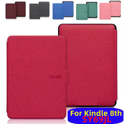 Fabric Case For Kindle 8th SY69JL Generation 2016 Smart Cover Auto Sleep Wake Case For Kindle 8th Eb