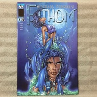 Fathom 1 Michael Turner Variant B (Image/Top Cow Comics) FIRST Issue (Joe Weems, Bill O'Neil)