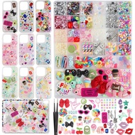 EIiovcnya 4980 Pcs Hiasan untuk Sarung Telefon, Hiasan Telefon DIY, Hiasan Kuku, Batu Permata Resin 