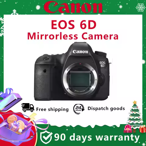 brand new Canon/Canon 6D Full Frame High End DSLR Camera, Professional Grade HD Travel Camera