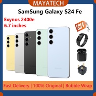 Brand New Samsung Galaxy S24 FE 6.7 inches Exynos 2400e 50+10MP AMOLED 25W wired 4700 mAh SmartPhone