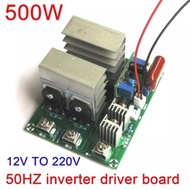 New!- Driver Inverter 500W Dc 12V Untuk Ac 220V 50Hz Psw Gelombang