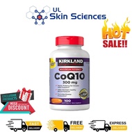 Kirkland CoQ10 300 mg 100 softgels
