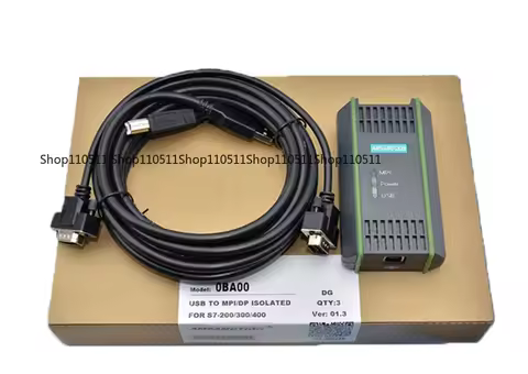 6GK1571-0BA00-0AA0 USB A2 Adapter, USB-MPI Programming Cable for S7-200/300/400 PLC System