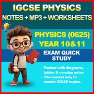 IGCSE Physics (0625) Quick Revision Guide | Year 10 & 11