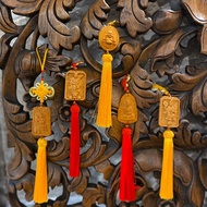 Emperor Wood Tag Raja Kayu tassel