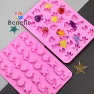 Benefit> Marine Life Gummy Mold Silicone Chocolate Mold Party Baking Mold Fire Paint Wax Pellet Mold