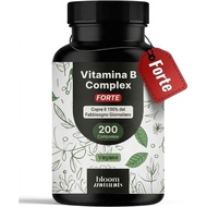 Vitamin B Complex Tablets-200 Tablets-B Family Vitamin Complex (B1, B2, B3, B5, B6, B7, B9, B12) Con