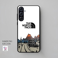 HP [TH10] Glossy Case NEW | SAMSUNG A36 | SAMSUNG A56 | CUTE MODERN CASE | THE NORTH FACE Glitter Ph