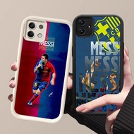 HK-37 Messi in La Liga Shockproof Casing for Black and White Silicone Xiaomi Redmi Tecno Note Pova 7