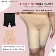 RARAKI SL 005 Plus Size High Waist Mod-Silk Inner Pants (Est. 80-150 Kg) Girdle Effect