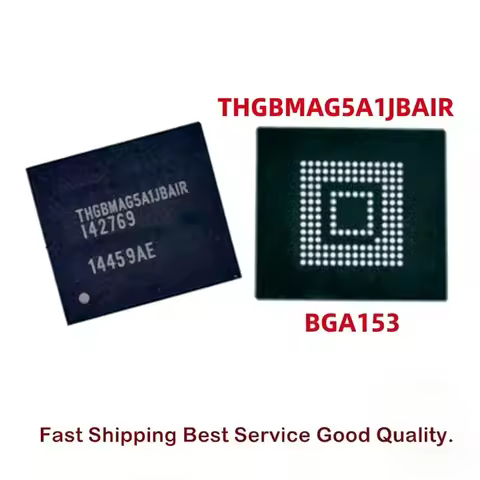 1-5 PCS/lotto Originale THGBMAG5A1JBAIR 4GB EMMC BGA153 THGBMAG5A1JBA1R Chip Di Memoria IC