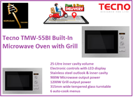 Tecno TMW-55BI Built-In Microwave Oven with Grill / FREE EXPRESS DELIVERY