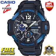 Original G-Shock GA1100 Men Sport Watch Japan Quartz Movement Dual Time Display 200M Water Resistant Shockproof Waterproof World Time LED Auto Light Gshock Man Boy Sports Wrist Watches 4 Years Warranty GA-1100-2B (Ready Stock Free Shipping)