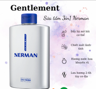 Sữa Tắm Gội Nam Giới Hương Nước Hoa Cao Cấp Gentleman 3 in 1 Nerman 350ml _ Sản Phầm Chính Hãng